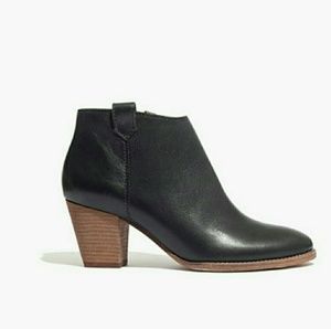 Madewell Billie Boot Black Size 9